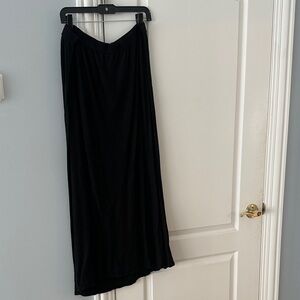 Eileen Fisher Asymmetrical Black Skirt